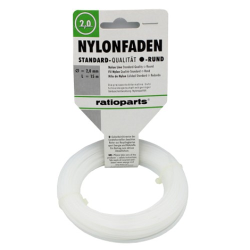 TRIMMER LINE 2.0mm-15m ROUND RATIOPARTS