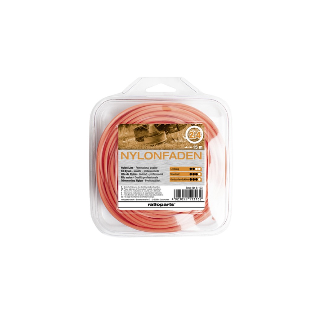 ΜΕΣΙΝΕΖΑ 2.4mm-15m ΣΤΡΟΓΓΥΛΗ RATIOPARTS