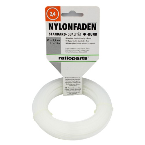 TRIMMER LINE 2.4mm-15m ROUND RATIOPARTS