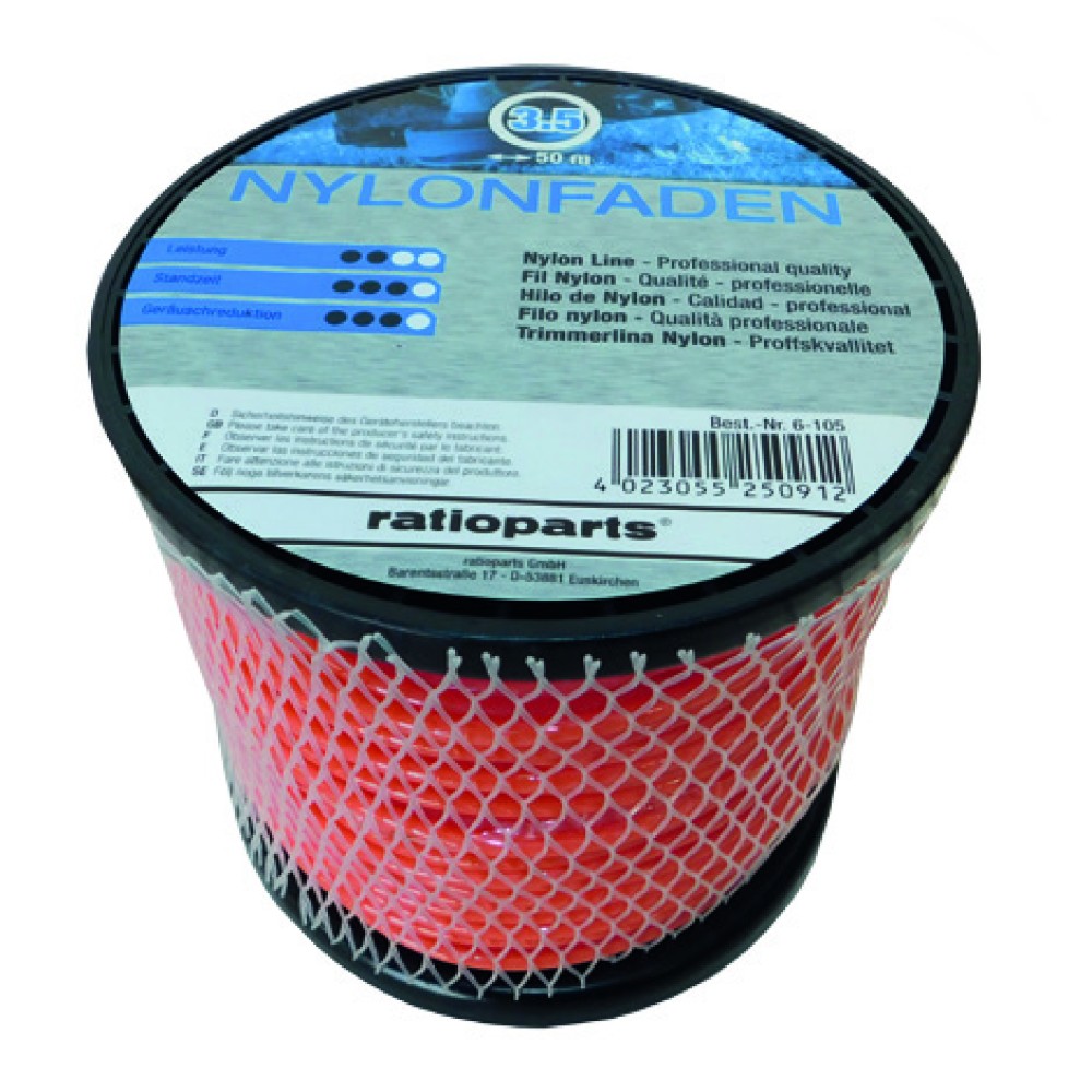 ΜΕΣΙΝΕΖΑ 3.5mm-50m ΣΤΡΟΓΓΥΛΗ RATIOPARTS ΜΕΣΙΝΕΖΑ 3.5mm-50m ΣΤΡΟΓΓΥΛΗ RATIOPARTS