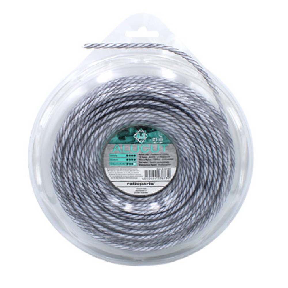 ΜΕΣΙΝΕΖΑ 3.9mm-26m ΣΤΡΙΦΤΗ ΤΕΤΡΑΓΩΝΗ HYBRID TWISTED ALUCUT RATIOPARTS ΜΕΣΙΝΕΖΑ 3.9mm-26m ΣΤΡΙΦΤΗ ΤΕΤΡΑΓΩΝΗ HYBRID TWISTED ALUCUT RATIOPARTS
