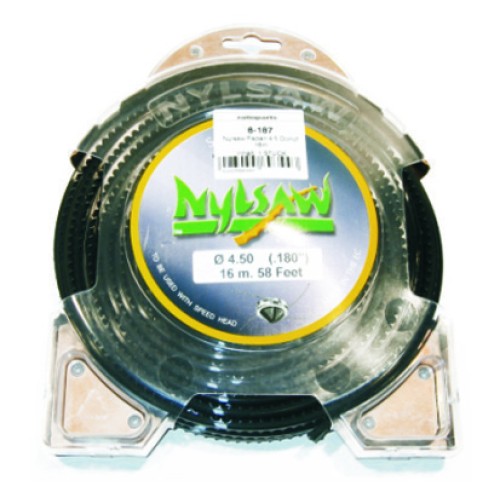TRIMMER LINE 3.0mm-37m SQUARE-TOOTHED RATIOPARTS