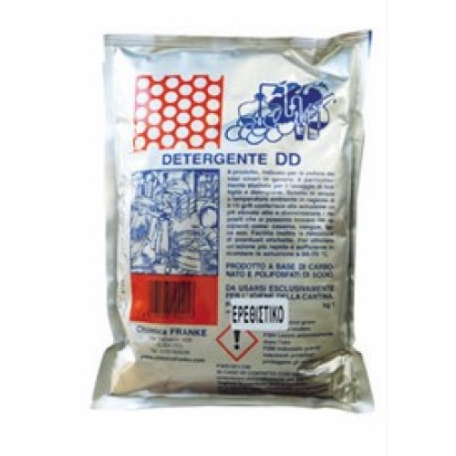 POWDER DETERGENT FOR WINE CONTAINERS