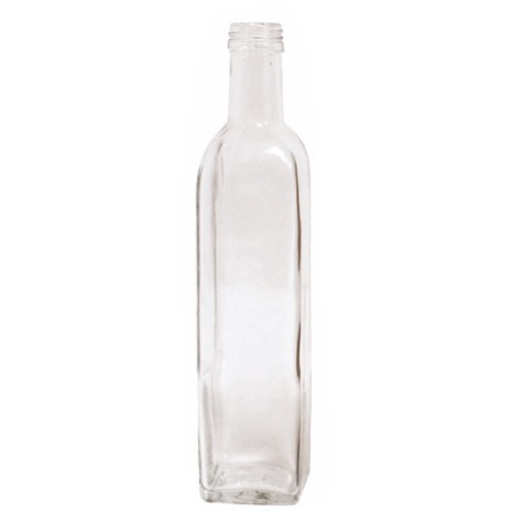 ΜΠΟΥΚΑΛΙ ΛΕΥΚΟ ΤΕΤΡΑΓΩΝΟ 500ml