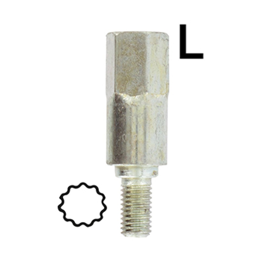 ΑΝΤΑΠΤΟΡΑΣ 11 ΔΟΝΤΙΑ Ø 10mm  ( L  )