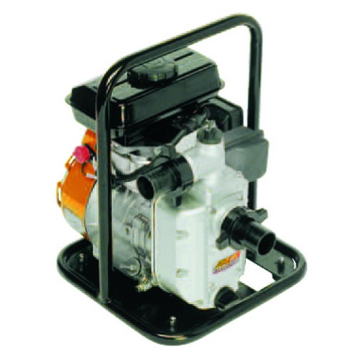 4-STROKE ENGINE WITH PRESSURE GAUGE