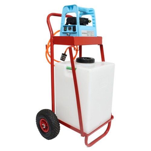 BATTERY SPRAYER WHEELED CART