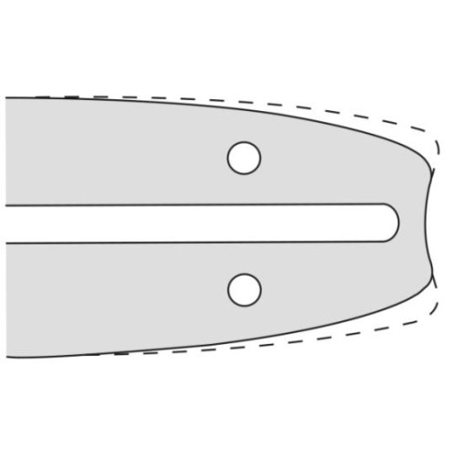 BAR 25cm 3/8''LP 1.3 mm